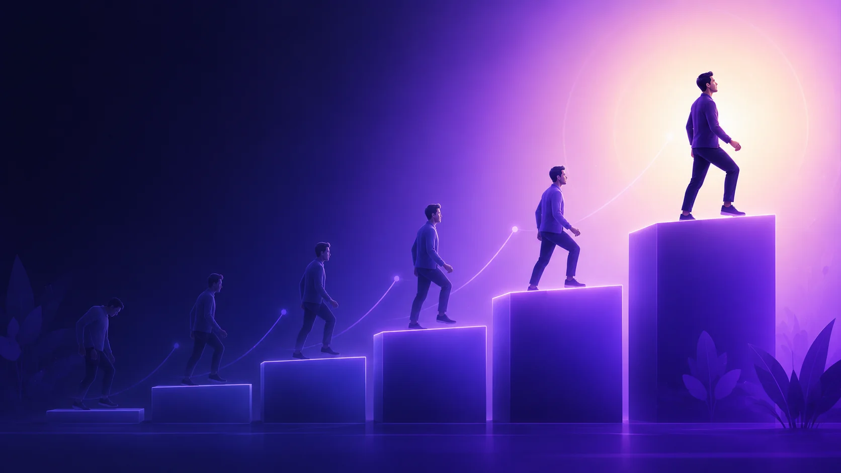 New hire progression visualization showing accelerated onboarding with confidence building